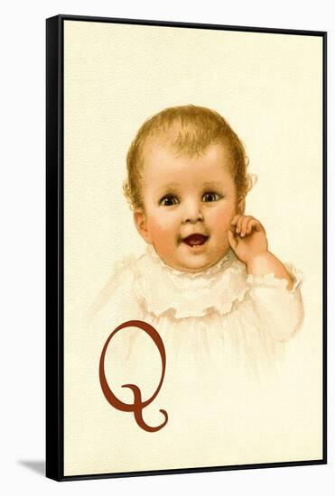 Baby Face Q-Ida Waugh-Framed Stretched Canvas