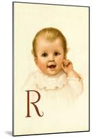 Baby Face R-Ida Waugh-Mounted Art Print