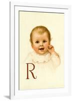 Baby Face R-Ida Waugh-Framed Art Print