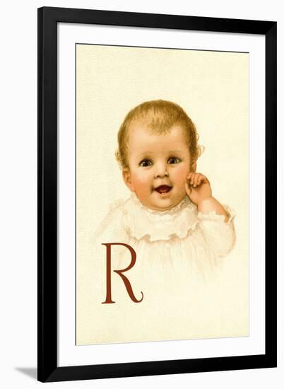 Baby Face R-Ida Waugh-Framed Art Print