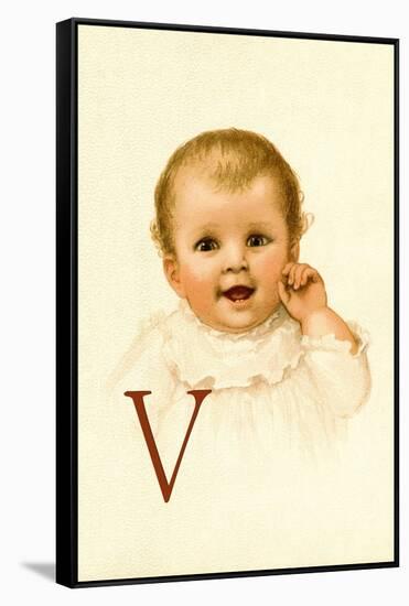 Baby Face V-Dorothy Waugh-Framed Stretched Canvas