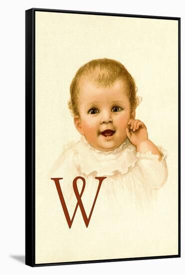 Baby Face W-Dorothy Waugh-Framed Stretched Canvas