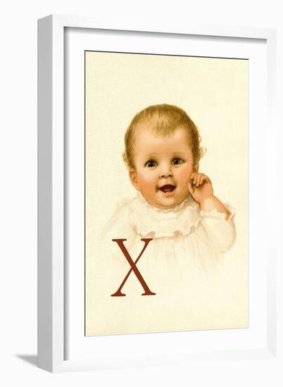 Baby Face X-Dorothy Waugh-Framed Art Print