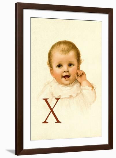 Baby Face X-Dorothy Waugh-Framed Art Print
