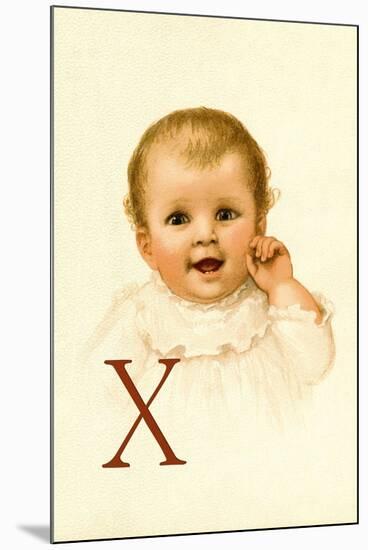 Baby Face X-Dorothy Waugh-Mounted Art Print