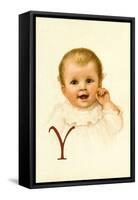 Baby Face Y-Ida Waugh-Framed Stretched Canvas