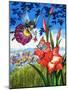 Baby Fairy in a Flower-Jesus Blasco-Mounted Giclee Print