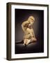 Baby Figure (Ceramic, Cinnabar and Red Ochre)-Olmec-Framed Giclee Print