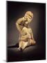 Baby Figure (Ceramic, Cinnabar and Red Ochre)-Olmec-Mounted Giclee Print