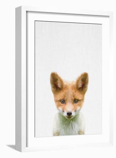 Baby Fox-Tai Prints-Framed Art Print