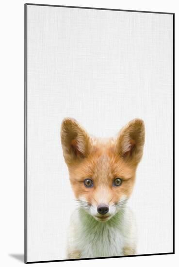 Baby Fox-Tai Prints-Mounted Art Print