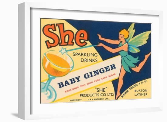 Baby Ginger-J.J. Murdock Ltd-Framed Art Print