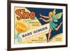 Baby Ginger-J.J. Murdock Ltd-Framed Premium Giclee Print