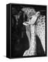 Baby Giraffe Taking a Look Around-Al Fenn-Framed Stretched Canvas