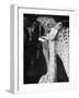 Baby Giraffe Taking a Look Around-Al Fenn-Framed Photographic Print