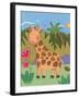 Baby Giraffe-Sophie Harding-Framed Art Print