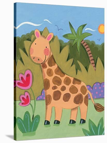 Baby Giraffe-Sophie Harding-Stretched Canvas