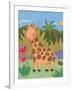 Baby Giraffe-Sophie Harding-Framed Art Print