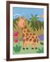 Baby Giraffe-Sophie Harding-Framed Art Print