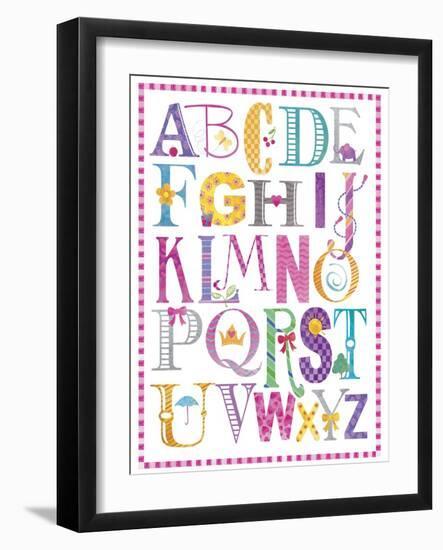 Baby Girl Alpha-Fiona Stokes-Gilbert-Framed Giclee Print