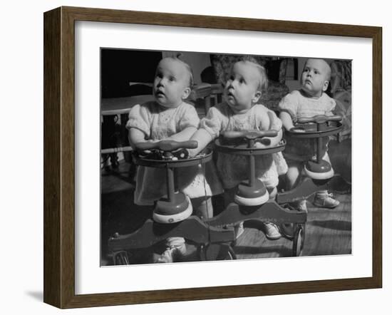 Baby Girl Triplets-Fritz Goro-Framed Photographic Print