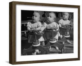 Baby Girl Triplets-Fritz Goro-Framed Photographic Print