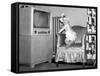 Baby Girl Wants to Watch Television, Ca. 1954-null-Framed Stretched Canvas