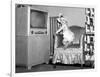 Baby Girl Wants to Watch Television, Ca. 1954-null-Framed Photographic Print