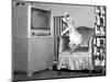 Baby Girl Wants to Watch Television, Ca. 1954-null-Mounted Photographic Print