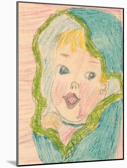 Baby Girl-Norma Kramer-Mounted Art Print