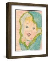 Baby Girl-Norma Kramer-Framed Art Print