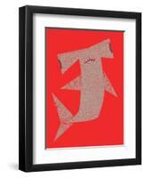 Baby Hammerhead-null-Framed Premium Giclee Print