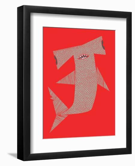 Baby Hammerhead-null-Framed Premium Giclee Print