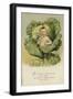 Baby in a Cabbage-null-Framed Giclee Print