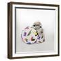 Baby in Hat Box Wearing the Hat from the Box-Nora Hernandez-Framed Giclee Print