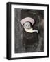 Baby in Saddle-Nora Hernandez-Framed Giclee Print