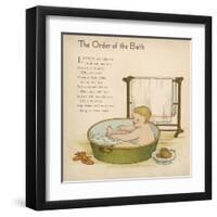 Baby in the Bath-null-Framed Art Print