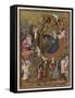 Baby Jesus and His Playthings-null-Framed Stretched Canvas