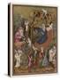 Baby Jesus and His Playthings-null-Stretched Canvas