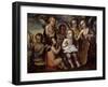 Baby Jesus with Angels Playing Musical Instruments, 17th Century-Juan Correa-Framed Giclee Print