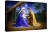 Baby Jesus-Edgar Jerins-Stretched Canvas