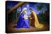 Baby Jesus-Edgar Jerins-Stretched Canvas