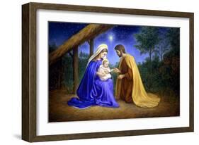 Baby Jesus-Edgar Jerins-Framed Giclee Print