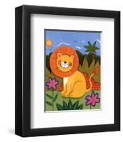 Baby Lion-Sophie Harding-Framed Art Print