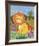 Baby Lion-Sophie Harding-Framed Giclee Print