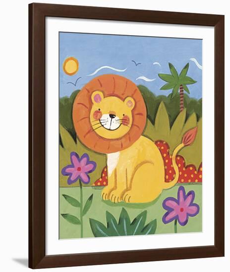 Baby Lion-Sophie Harding-Framed Giclee Print