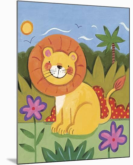 Baby Lion-Sophie Harding-Mounted Giclee Print