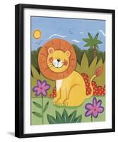 Baby Lion-Sophie Harding-Framed Giclee Print