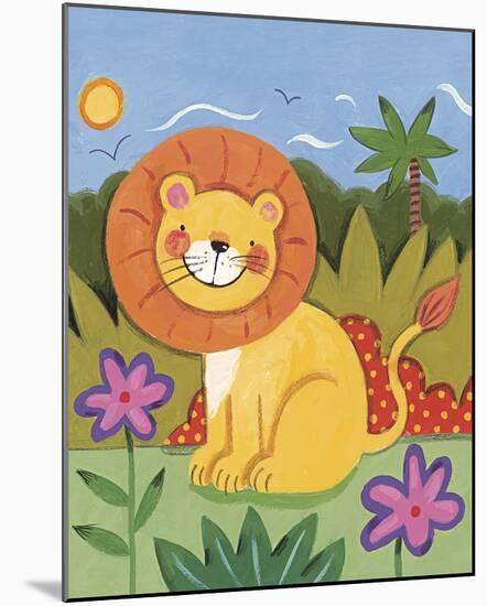 Baby Lion-Sophie Harding-Mounted Giclee Print