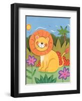 Baby Lion-Sophie Harding-Framed Art Print